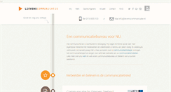 Desktop Screenshot of lievenscommunicatie.nl